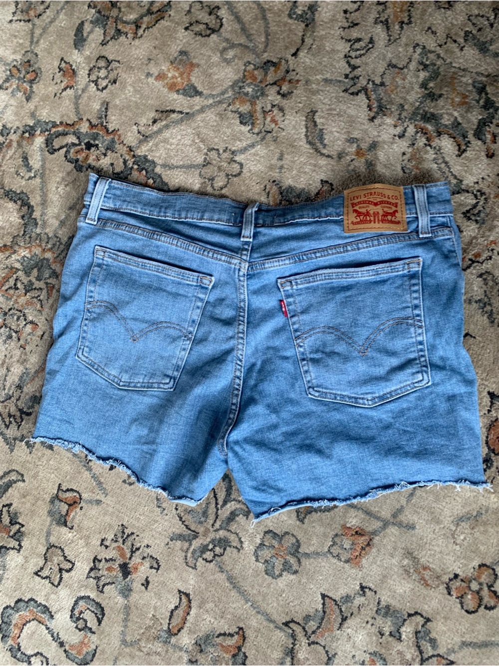 Levi's Light Blue Women's Cutoff Denim Shorts